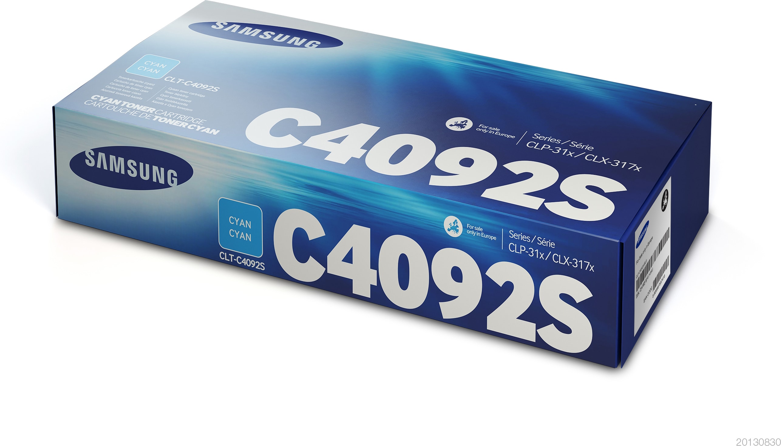 HP ersetzt Samsung CLT C4092S Cyan Tonerpatrone