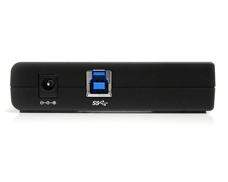 StarTech.com 4 Port SuperSpeed USB 3.0 Hub Schwarz