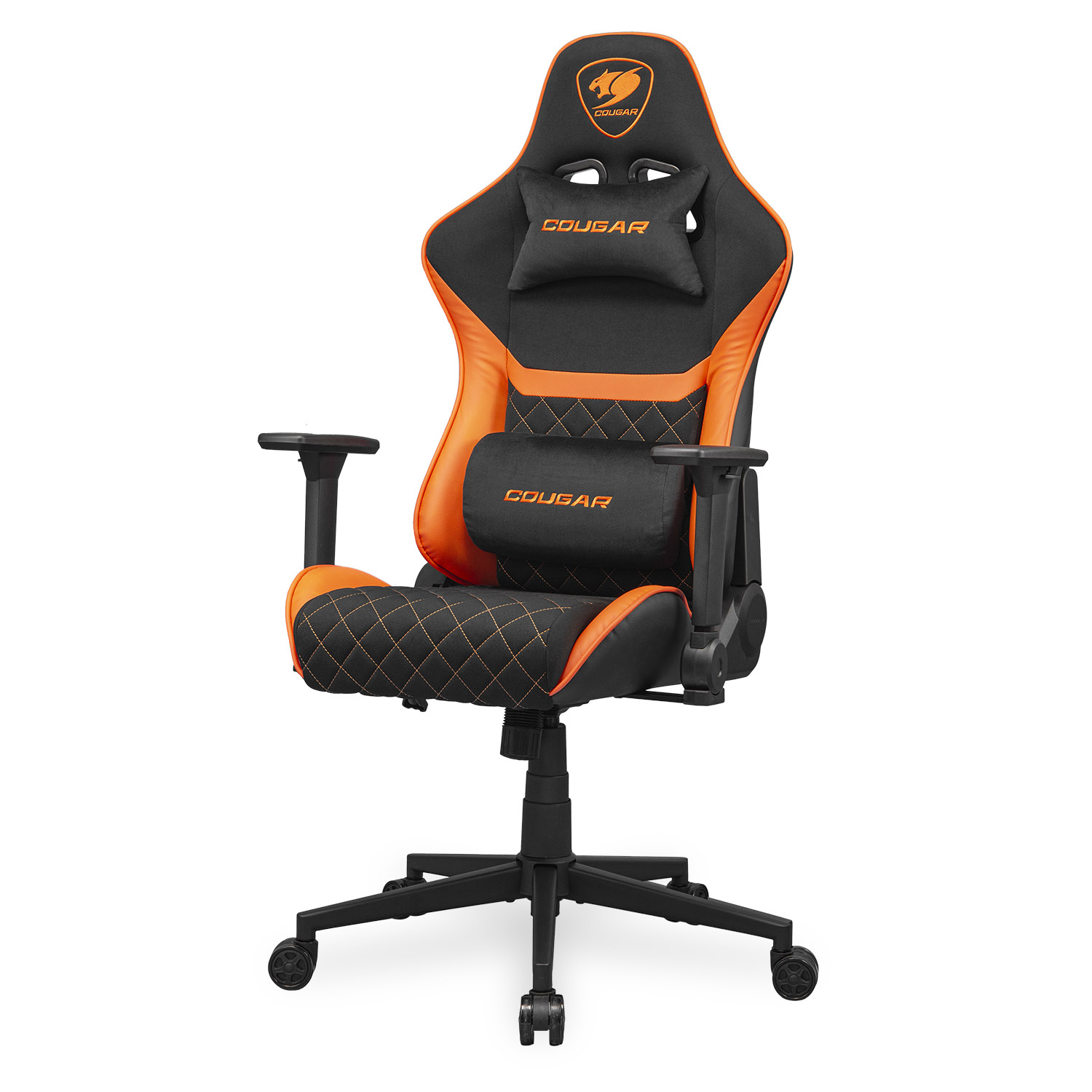 COUGAR Gaming-Stuhl Armor One V2 F, PVC/Stoff,Schwarz/Orange