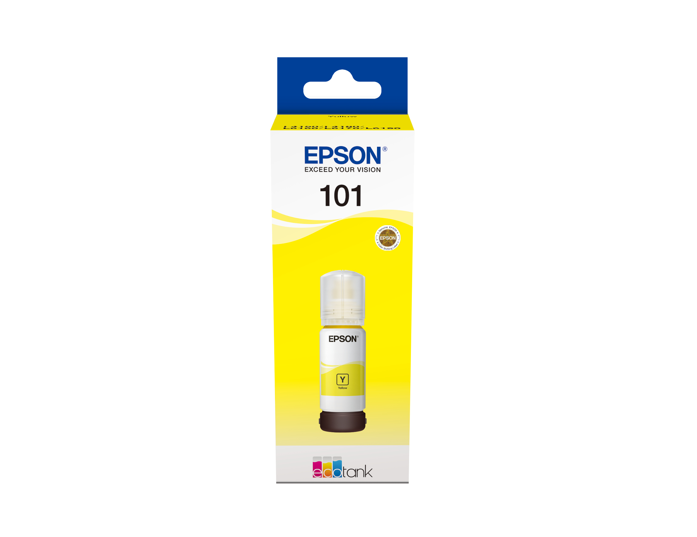 EPSON 1LB EcoTank Yellow ink bottle