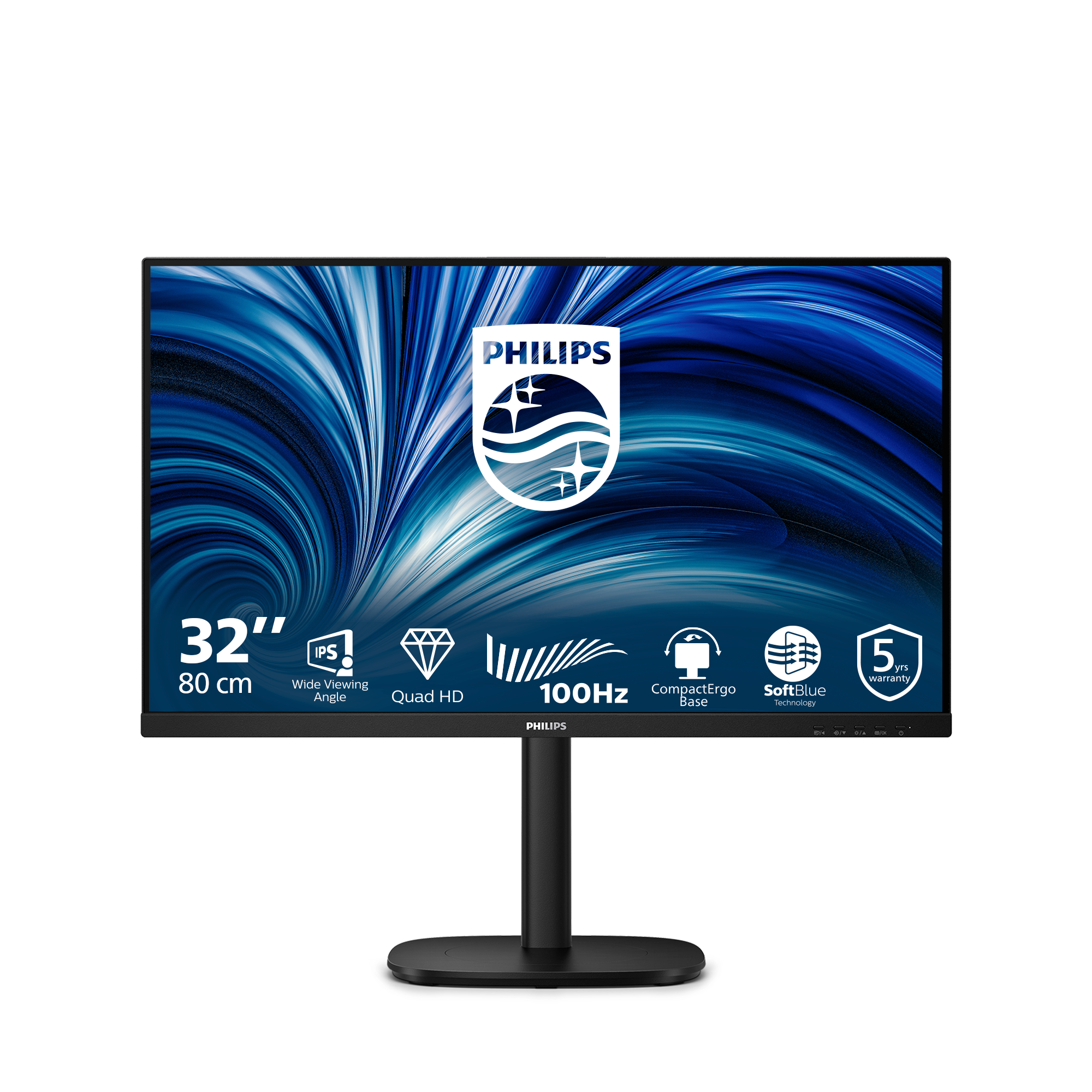 Philips 80,0cm (31,5) 32B2N3500 16:09 2xHDMI+DP+USB black