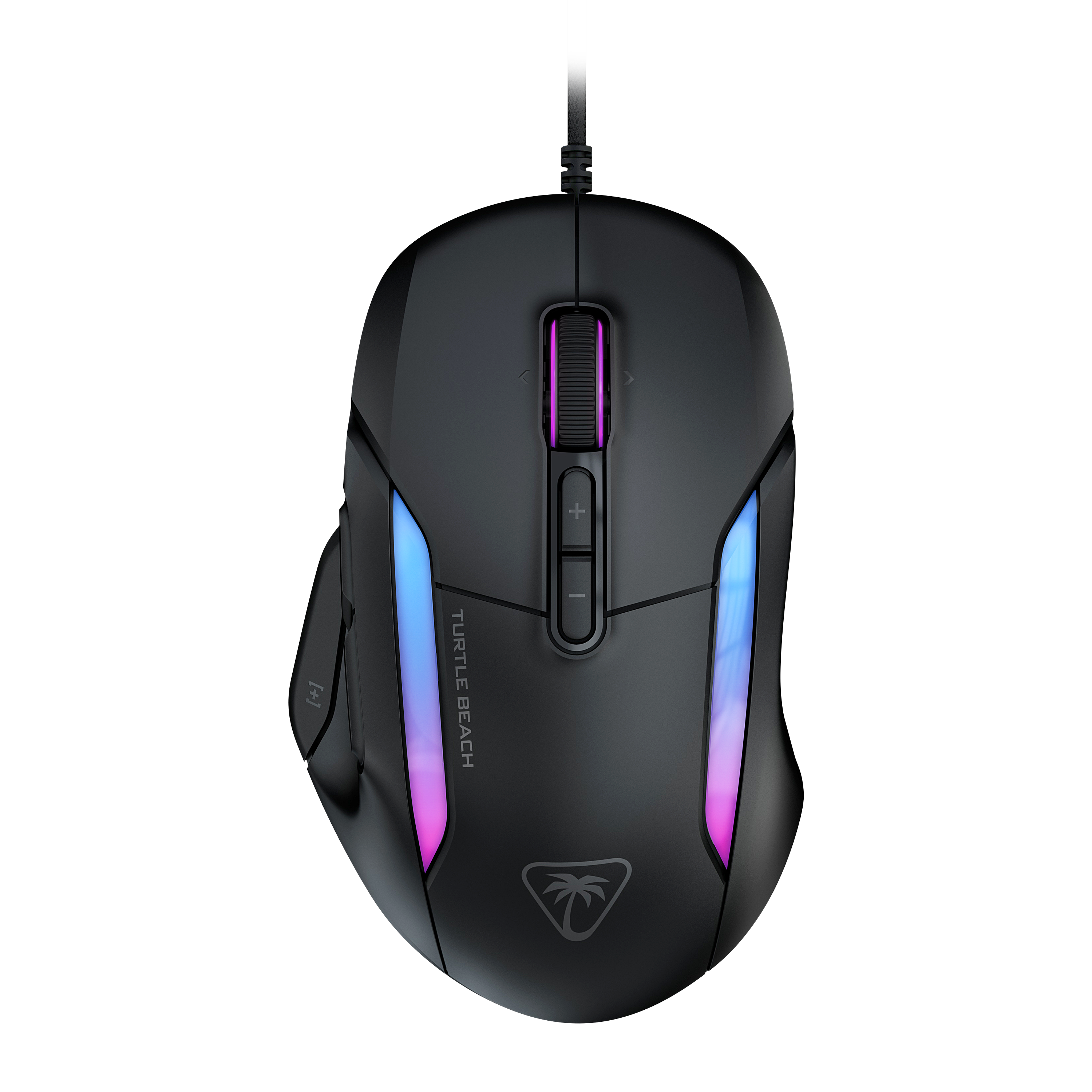 Turtle Beach Kone II ergonomische RGB-Gaming-Maus, schwarz