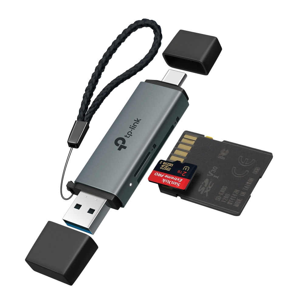 USB3.0 TYPE-C SD 3.0 ADAPTER 1X SD PORT 1X MICROSD