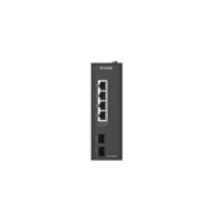 D-LINK DIS-100G-06 6-Port Gigabit Industrial unmanaged Switch 4x 100/1000 2x 100/1000M SFP 2x 2.5G SFP+