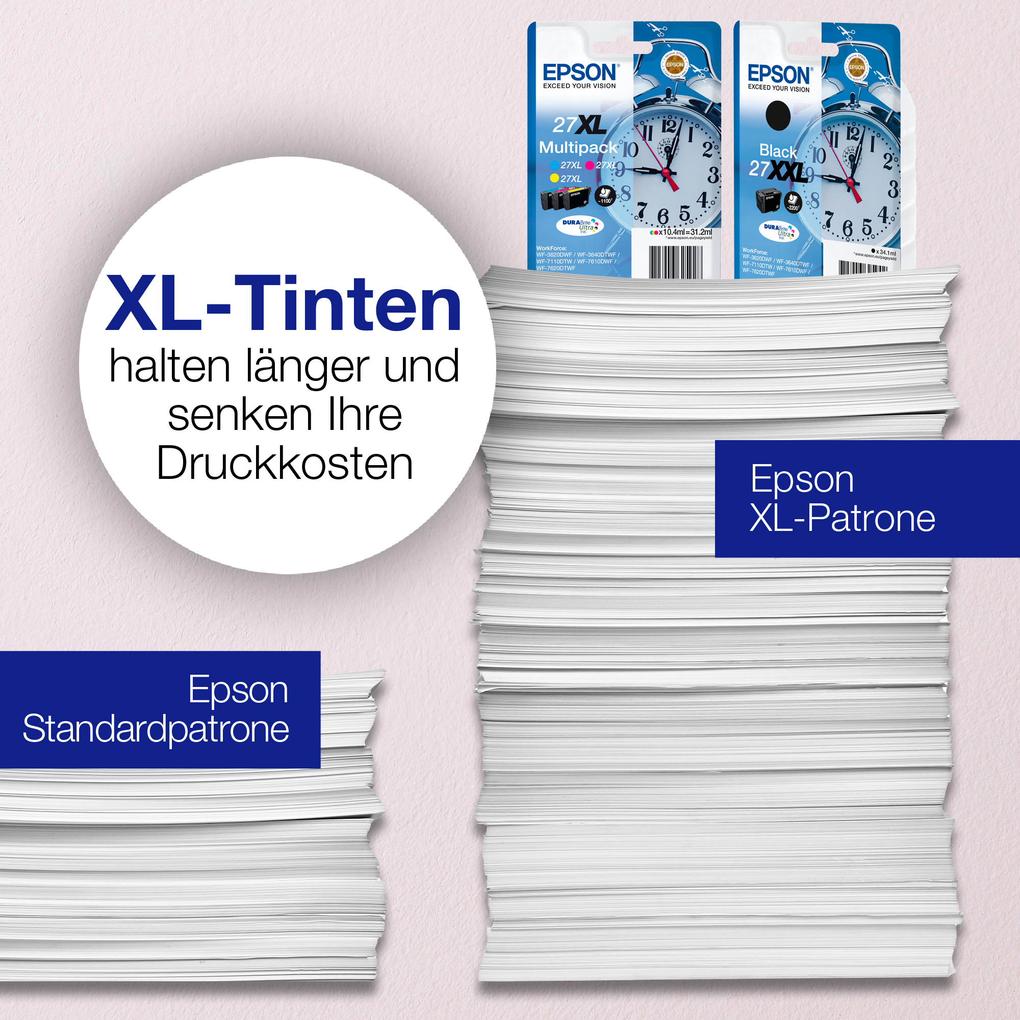 EPSON 27 / T2701 (Wecker) schwarz Druckerpatrone