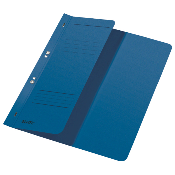 LEITZ Ösenhefter 3740 Karton blau DIN A4, halber Deckel, 1 St.