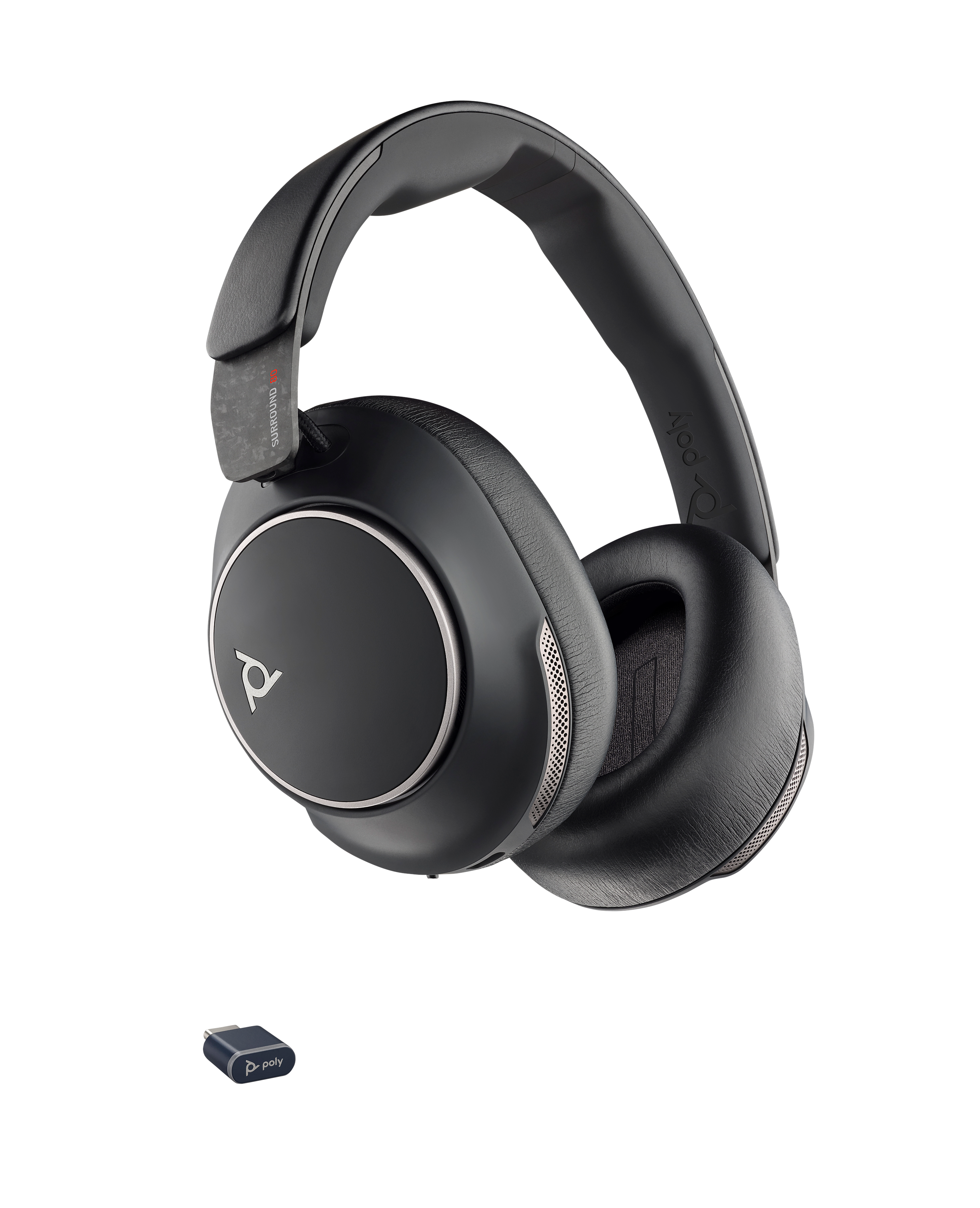 HP Poly Voyager Surround 80 UC USB-C Headset +USB-C/A Adapter SmartBuy