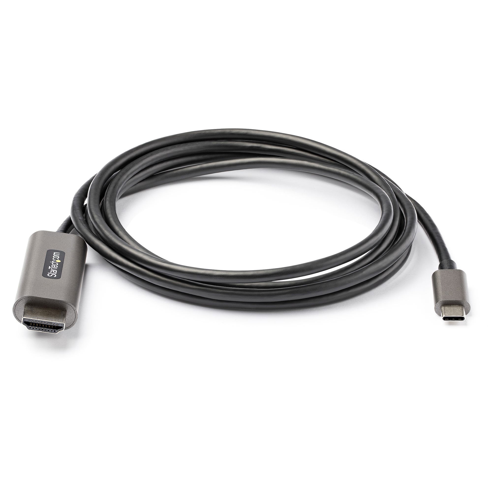 STARTECH.COM 2m USB-C to HDMI cable 4K 60Hz with HDR10 - Ultra HD USB-C to video adapter cable - HDMI 2.0b display converter