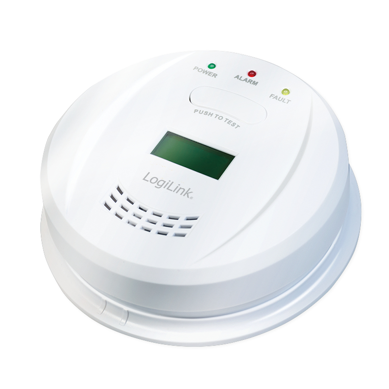 Logilink Kohlenmonoxidmelder mit LCD