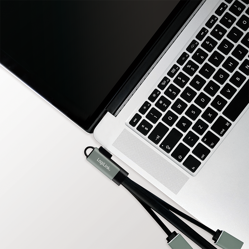 Logilink USB-HUB 3-Port,2xUSB2.0AF + 1xUSB3.0AF,gewink.Steck