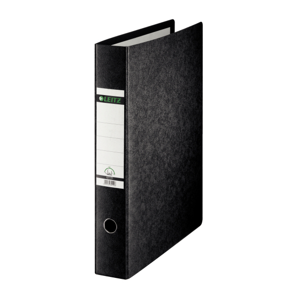 LEITZ 1072 Ordner schwarz marmoriert Karton 7,8 cm DIN A3 hoch, 1 St.