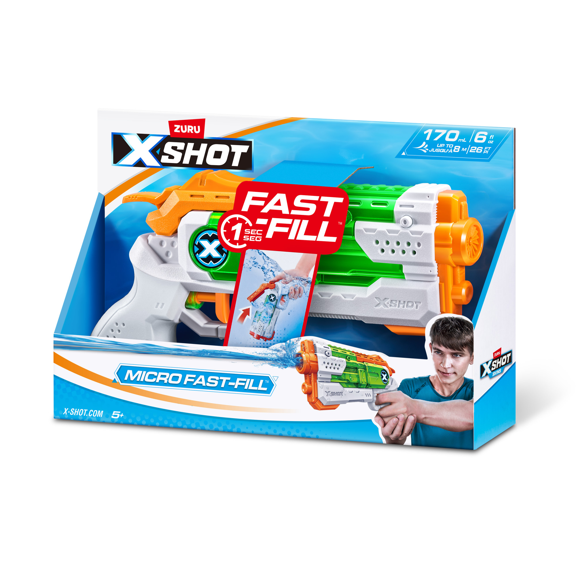 ZURU™ Wasserpistole XSHOT mehrfarbig, 1 St.