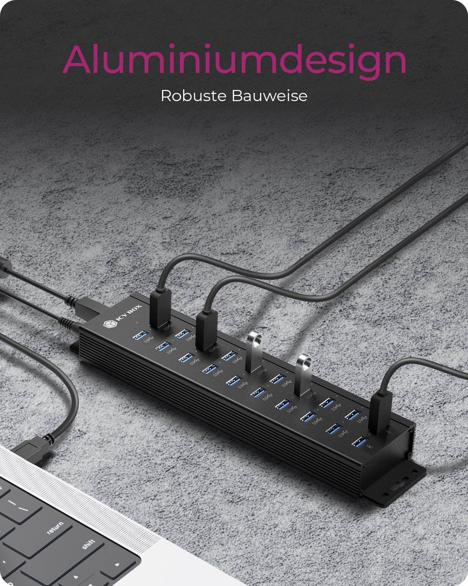 IB-HUB 1720-U3, USB-Hub
