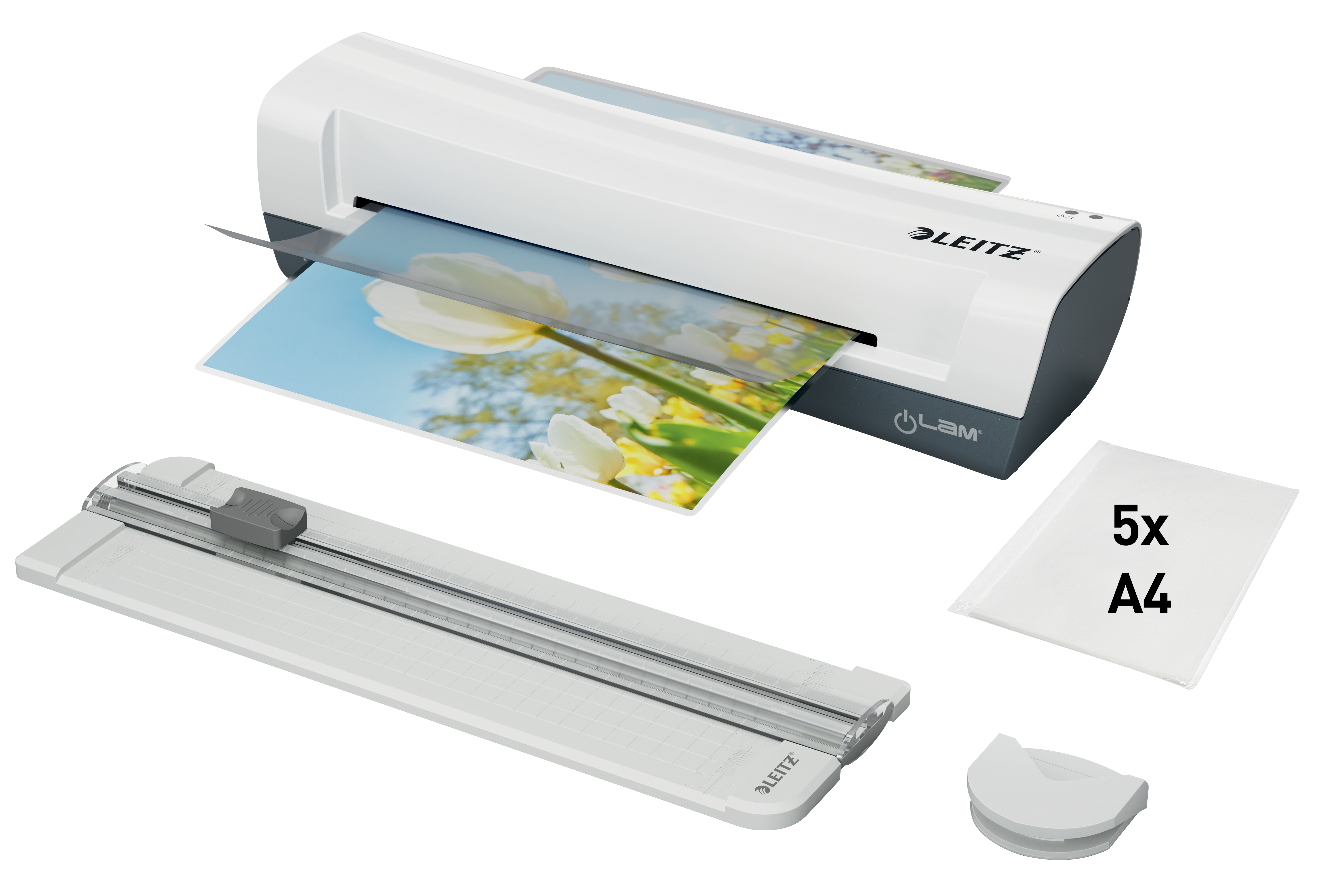 LEITZ iLAM Home 4-in-1 Laminiergerät-Set bis DIN A4