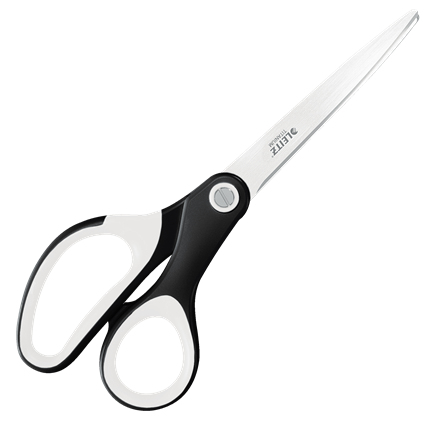 LEITZ Papierschere WOW Titan schwarz 20,5 cm