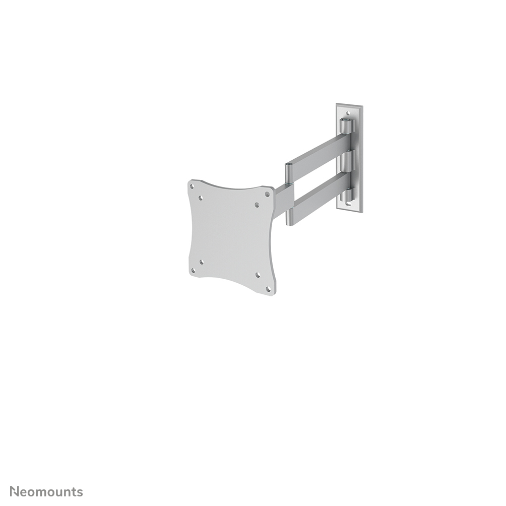 NEOMOUNTS Wall Mount für Flachbildschirme 25,4-60,9cm 10-24Zoll neigbar 12 kg 3 Pivot Silber
