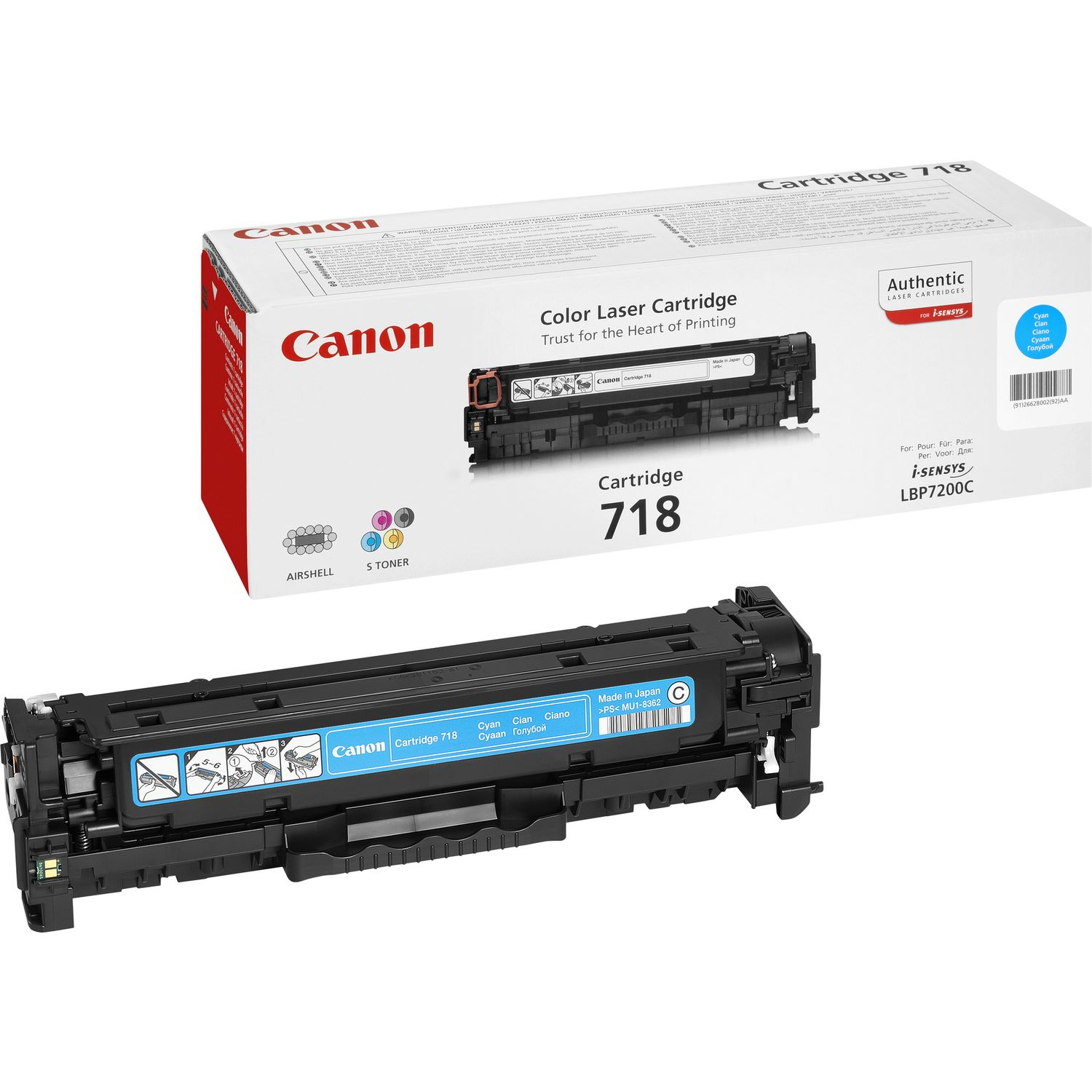Toner Canon 718 C cyan 2900 Seiten