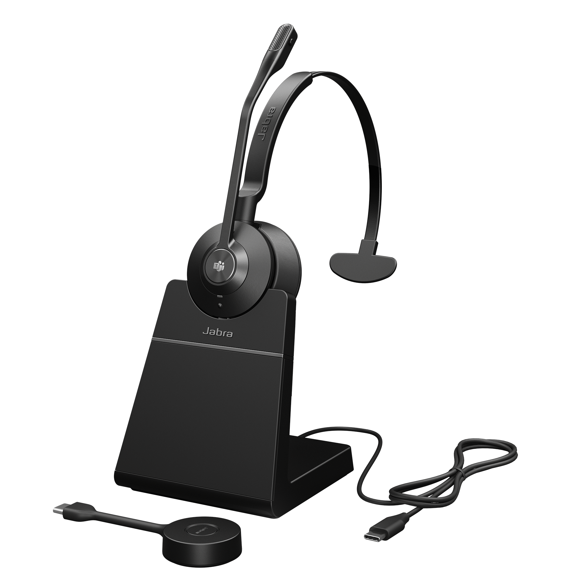Jabra Engage 55 SE MS Mono USB-C incl. Ladestation
