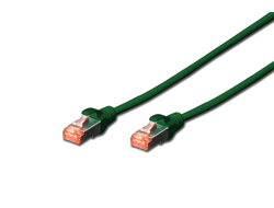 DIGITUS CAT 6 S-FTP PATCH CAB LENGTH 1 M COLOR GREEN