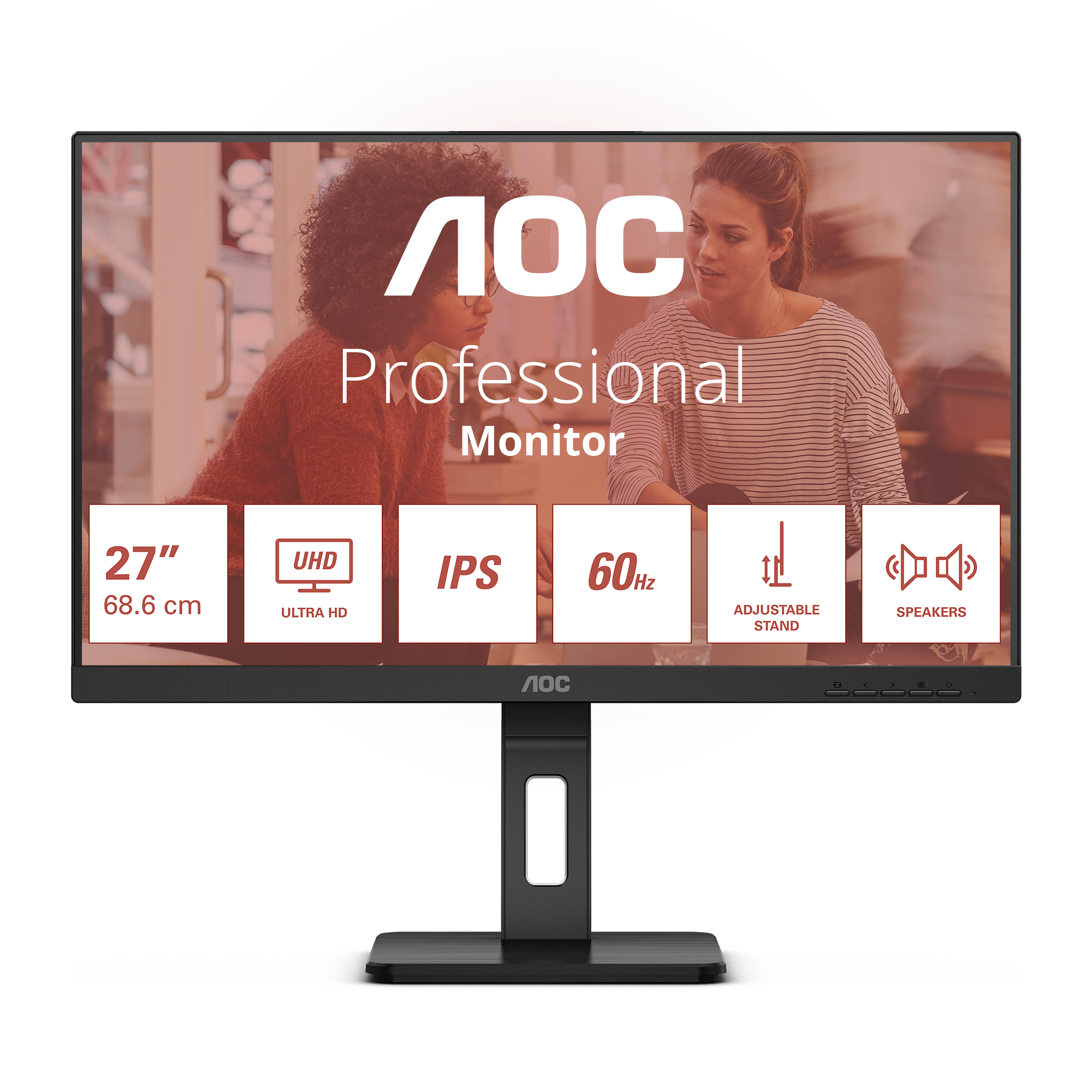 AOC 68,6cm (27) U27E3UF 16:09 2xHDMI+DP+USB 4K Lift black