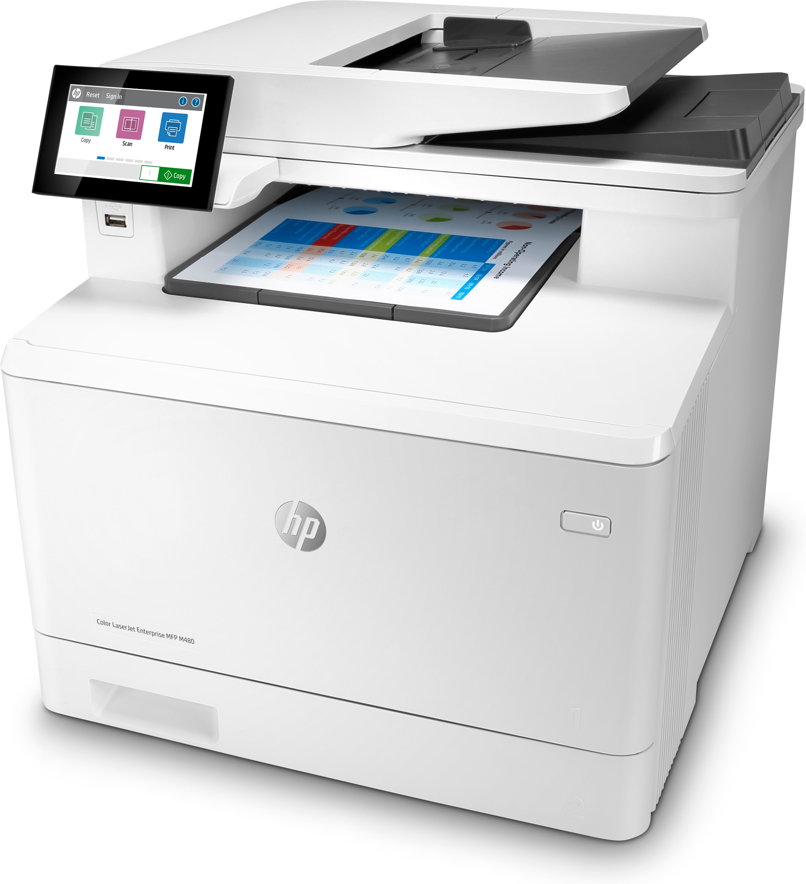 HP Color Laserjet Enterprise M480f 3QA55A#B19