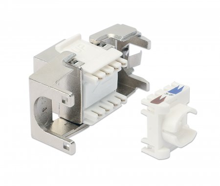 INTELLINET CAT8.1 40G Keystone-Modul STP und werkzeuglos
