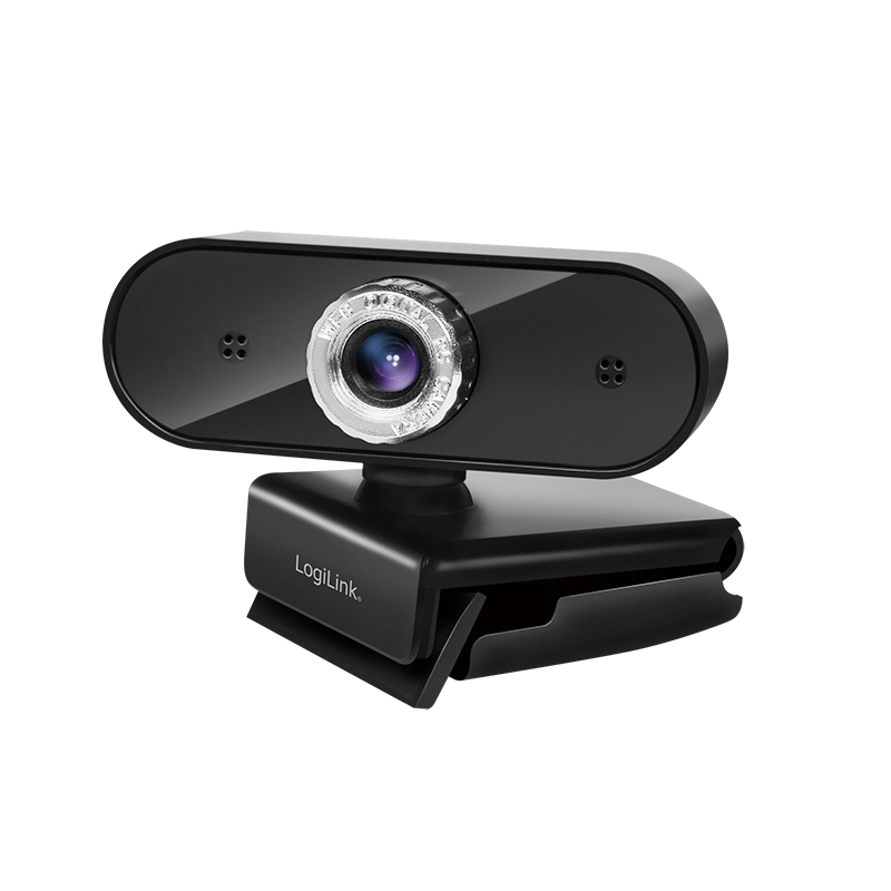 Logilink Webcam 720p HD Webcam + Mikrofon schwarz