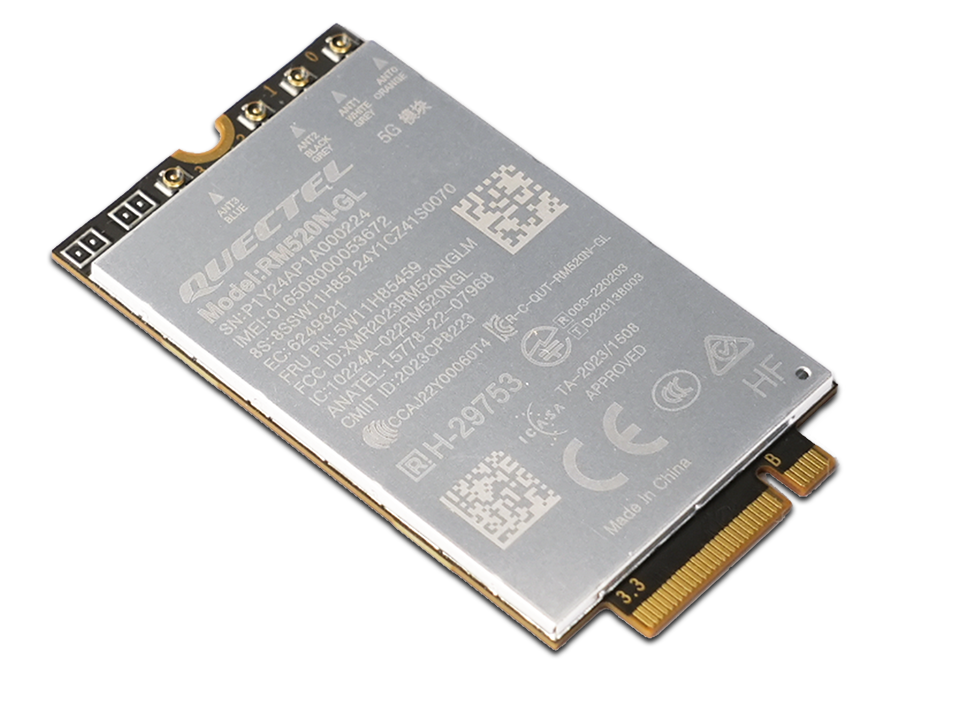 LENOVO ThinkPad Quectel RM520N-GL 5G M.2 WWAN Module for X1 2-in-1 Gen 9/T16 Gen 3