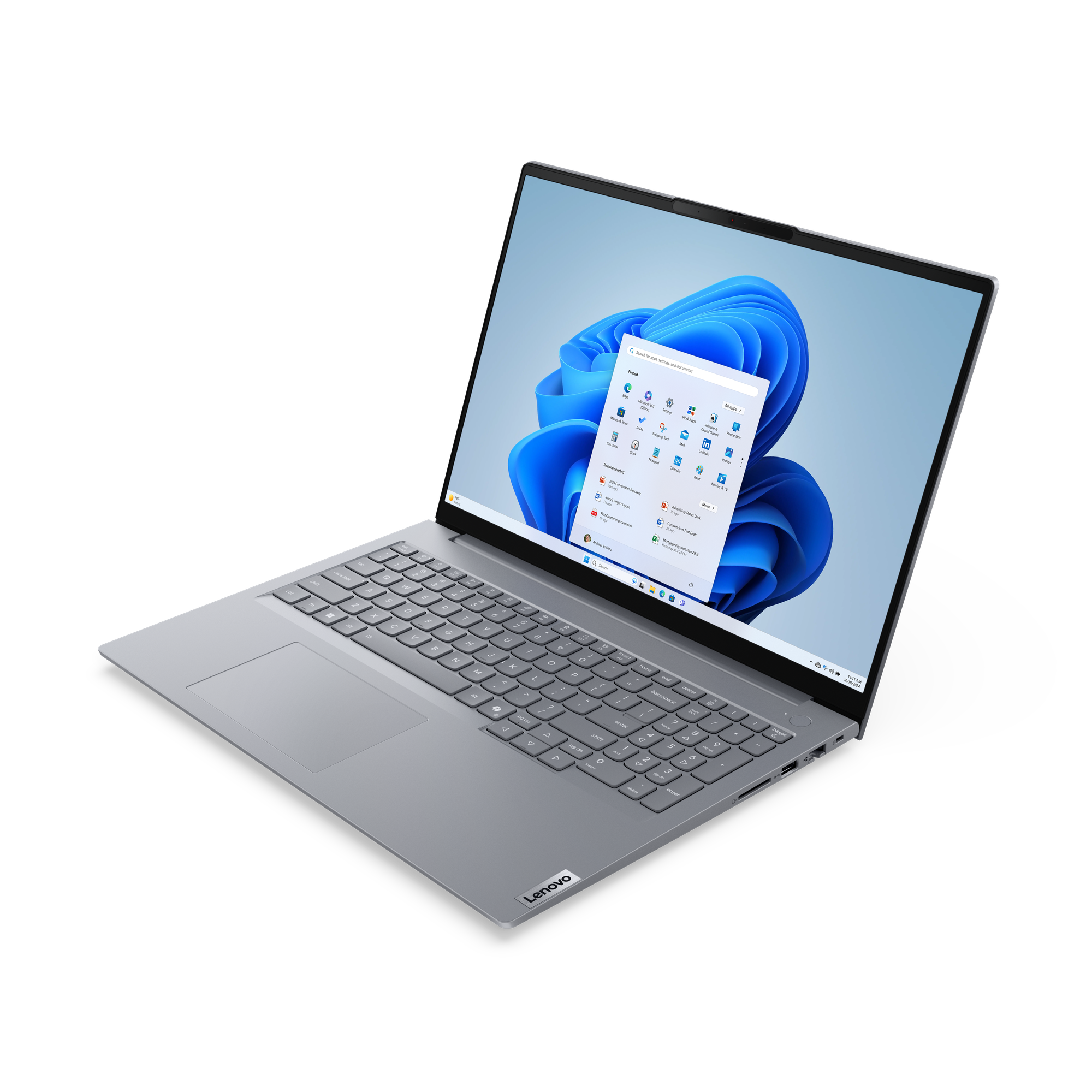 LENOVO ThinkBook 16 G8 Intel Core Ultra 5 225U 40,64cm 16Zoll WUXGA 32GB 1TB SSD UMA W11P No WWAN Arctic Grey ToPSeller