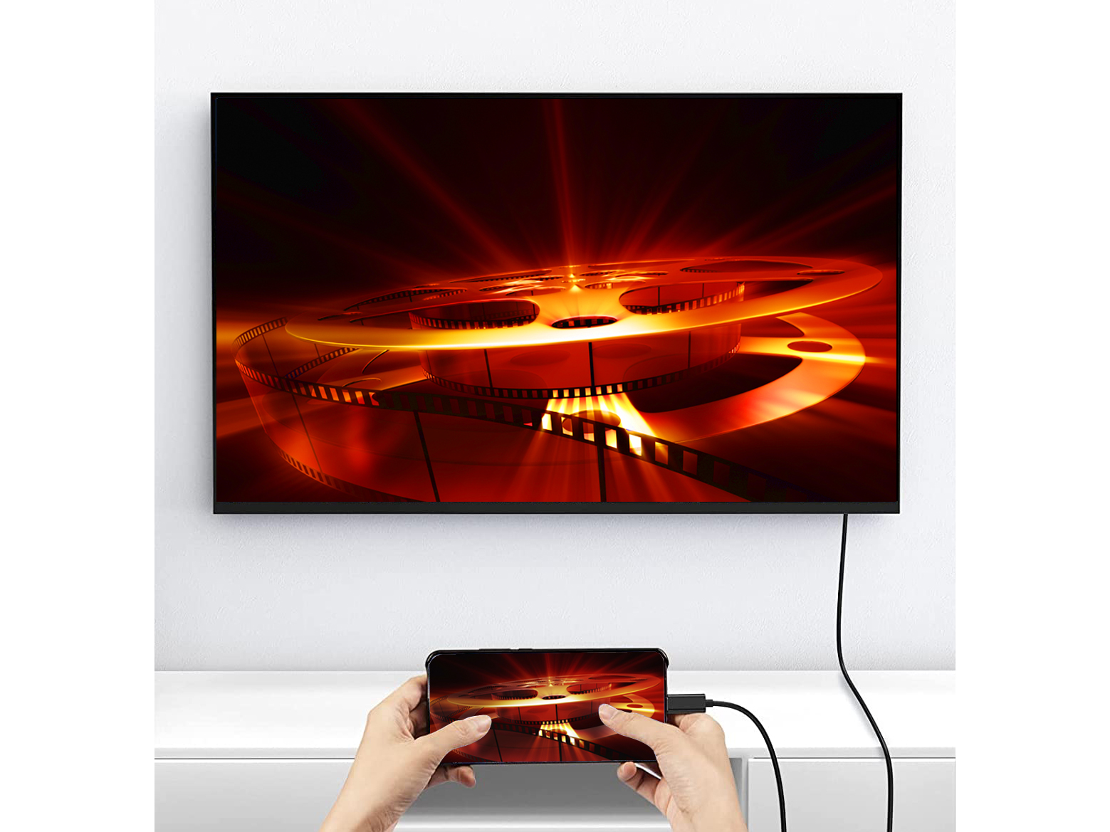 Equip Adapter USB-C->HDMI1.4 St/St 4K/ 30Hz 2.00m PVC