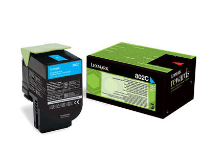 Lexmark 80C20C0 cyan Toner