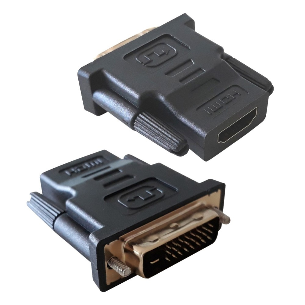 Techly HDMI Buchse auf DVI-D 24+1 dual link Stecker