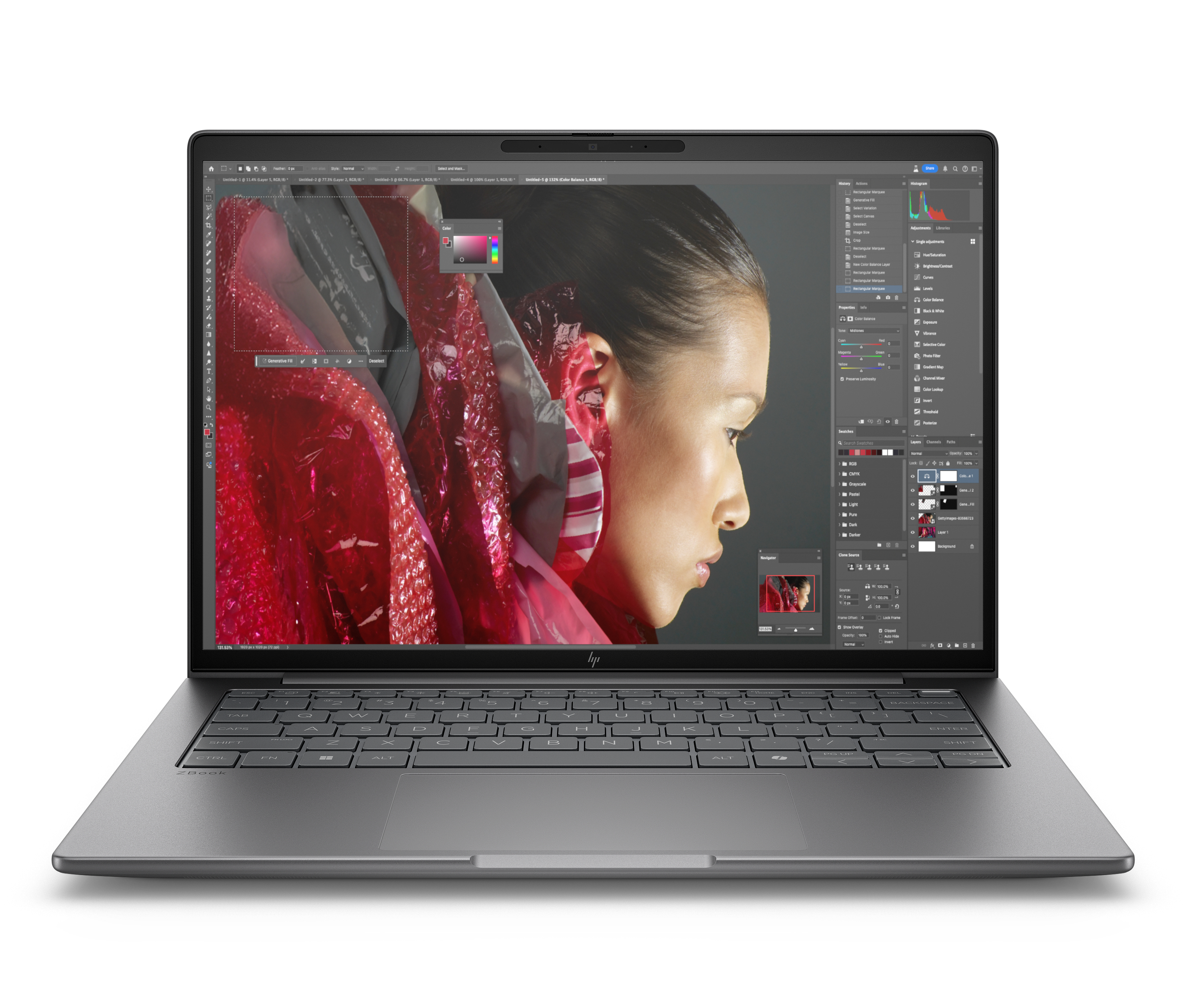 HP ZBook 8 G1i Intel Core Ultra 9 285H 35,56cm 14Zoll 2,5k 64GB 1TB/SSD W11P 3J Gar (DE)