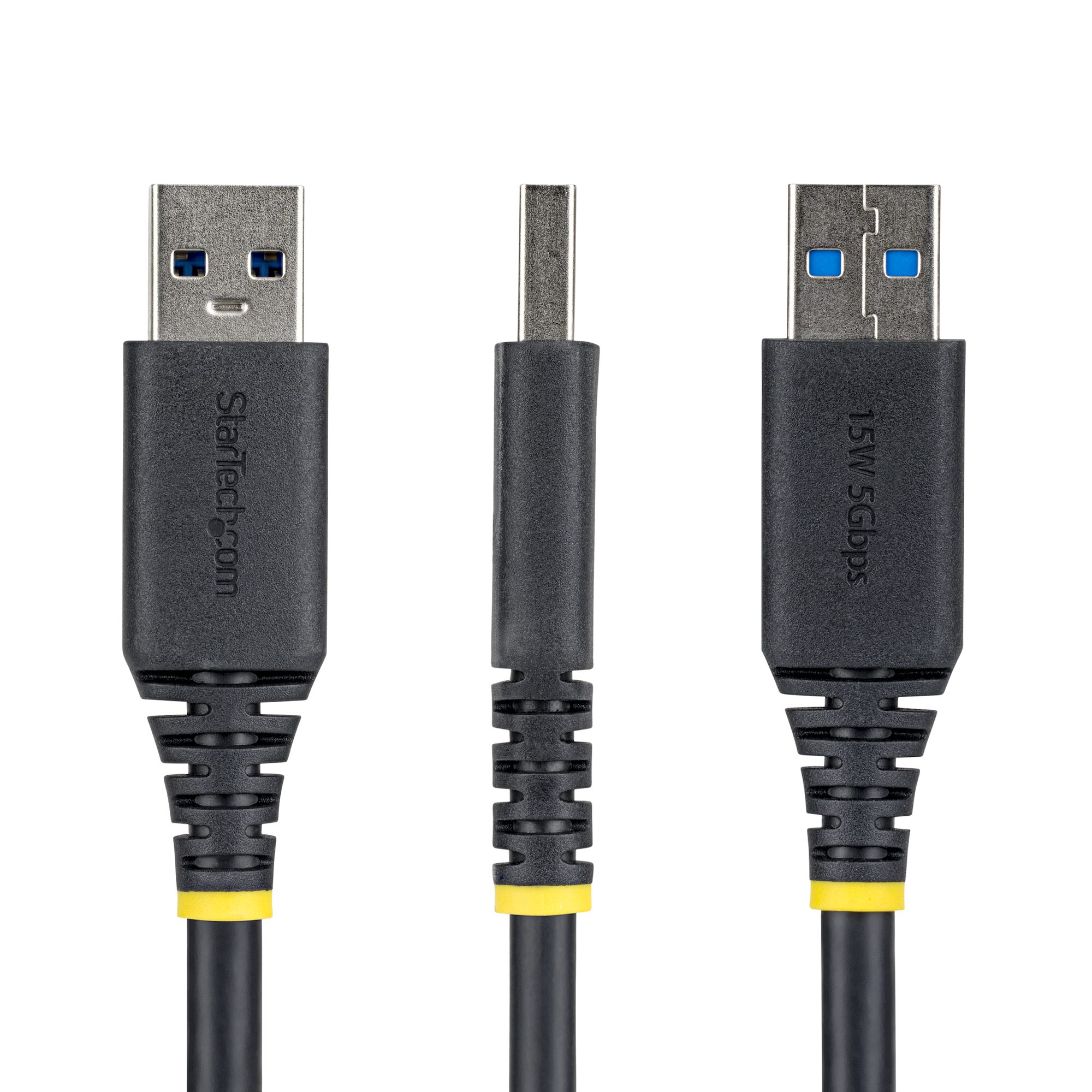 2M USB 3.0 TYPE A F-M PANEL F TO M PANEL BLACK CABLE