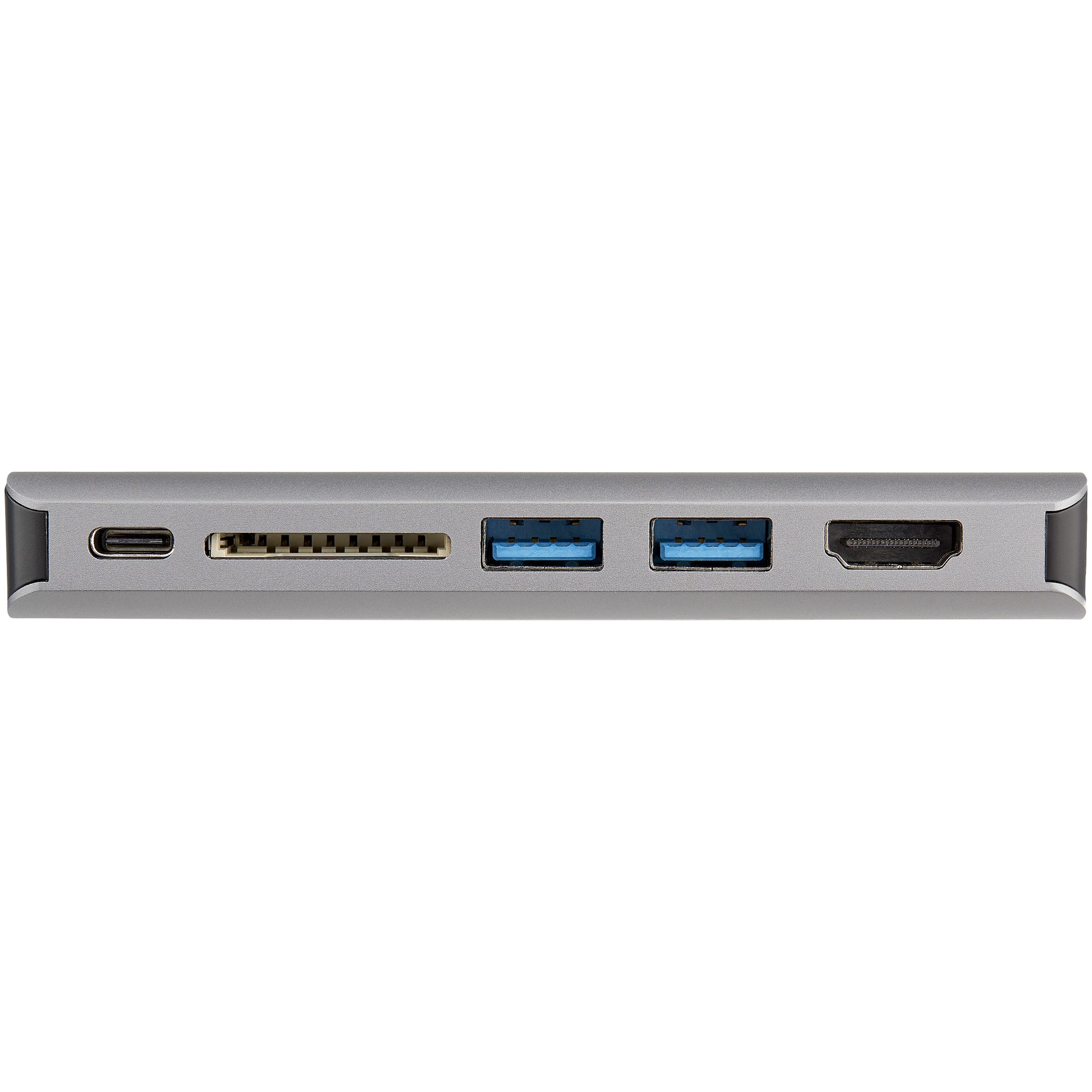 STARTECH.COM USB-C Multiport Adapter - HDMI / VGA - PD - SD - Ethernet - Audio - 30cm Cable - USB-C Mini Dock - Mac & Windows