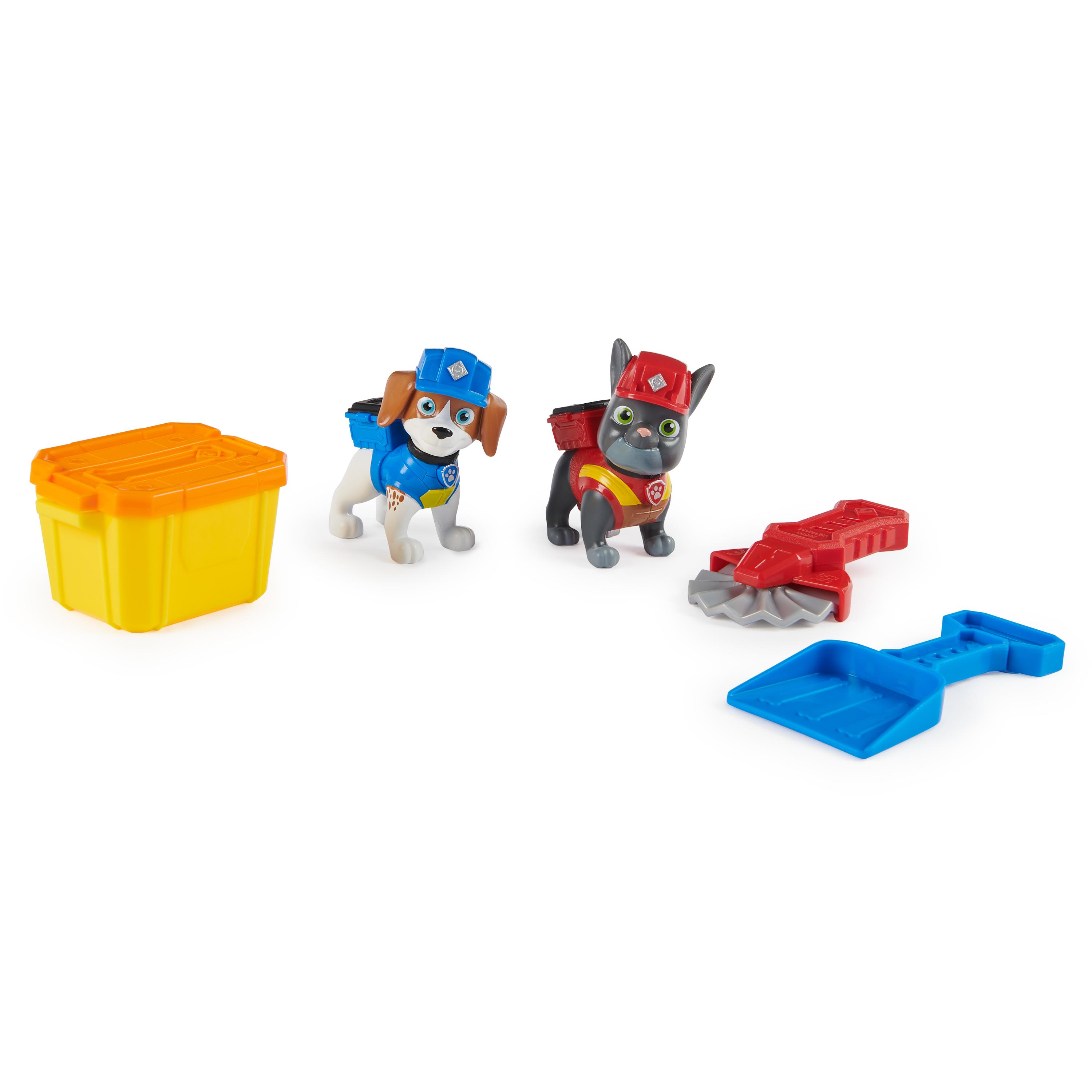 Rubble & Crew - Actionfiguren-Set mit Charger & Wheeler, Spielfigur