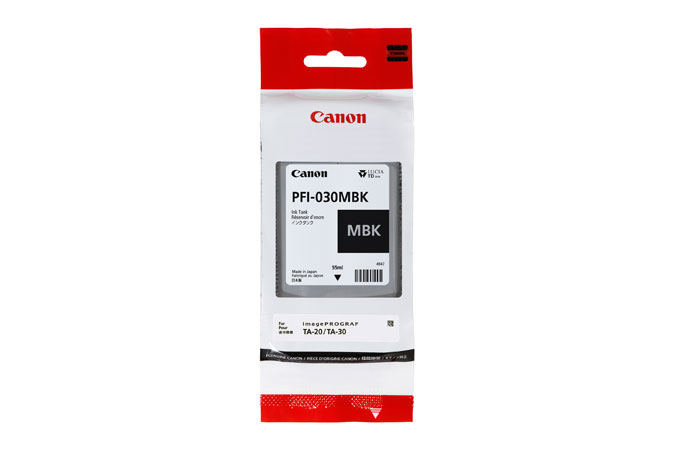 Patrone Canon PFI-030MBK matt black