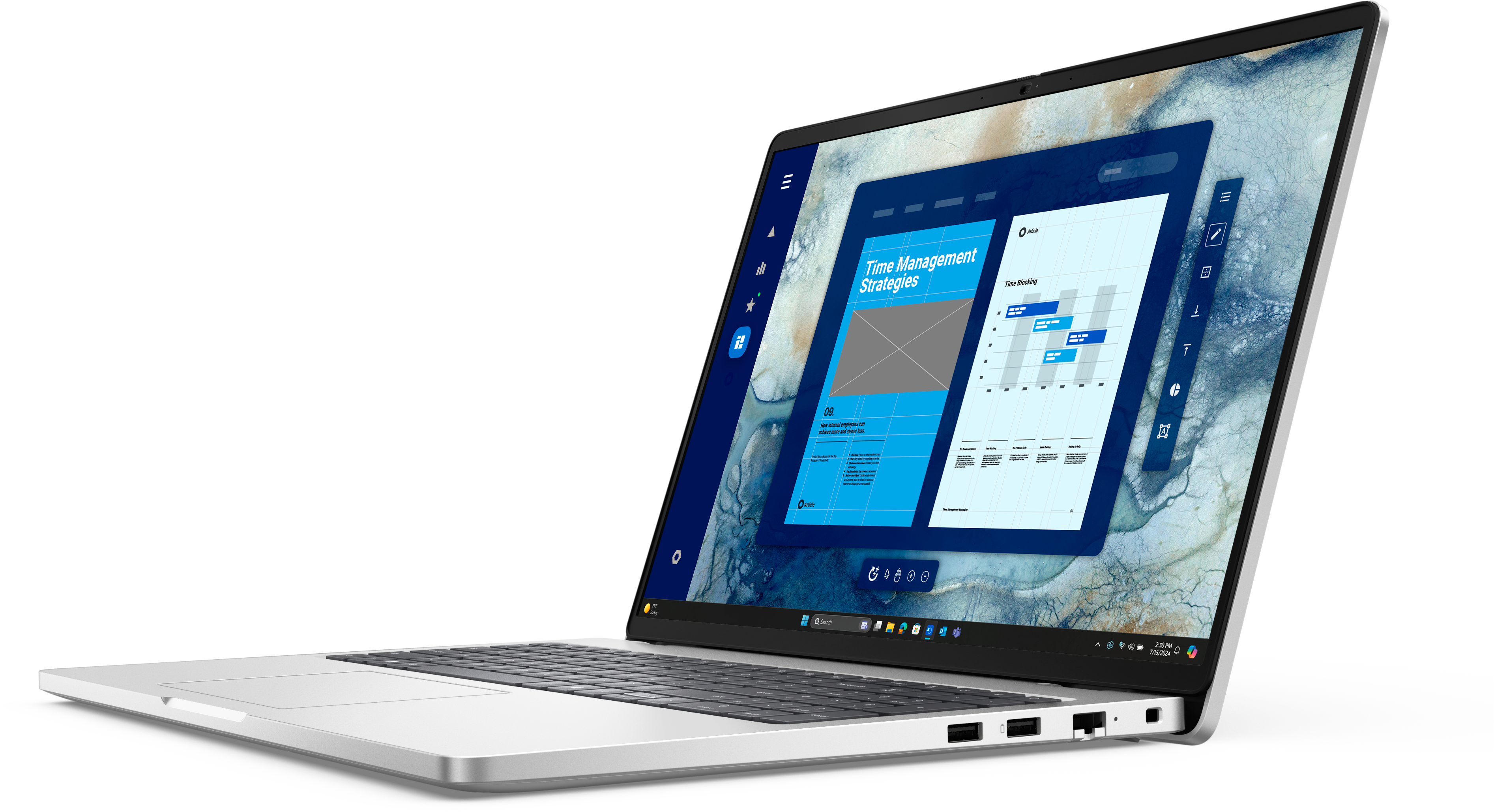 DELL Pro 16 PC16250 Intel Core Ultra 7 255U 40,64cm 16Zoll FHD+ 16GB 512GB SSD WLAN noAC noPCORD W11P 1Y Basic Onsite