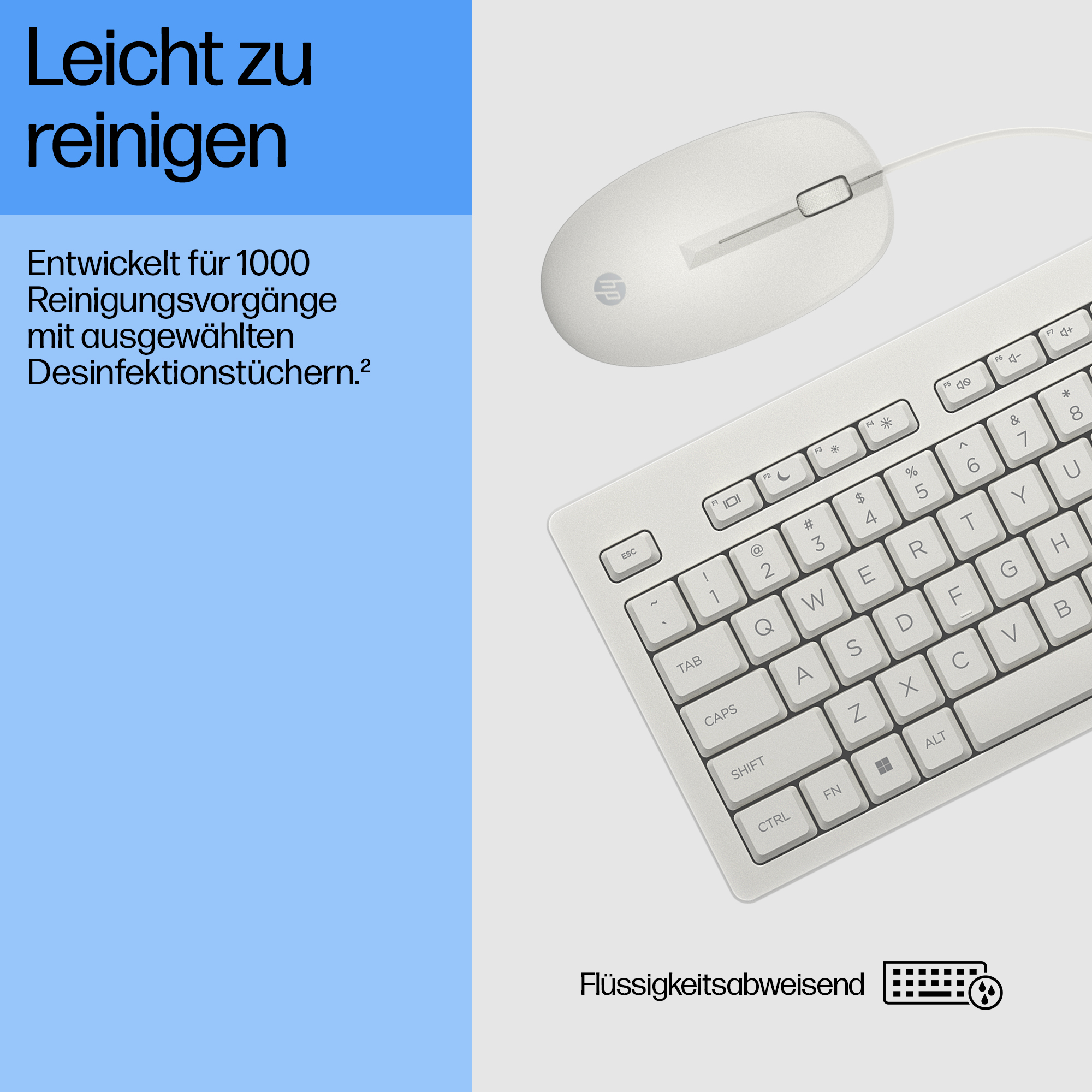 HP 225 WIRED MOUSE AND KB G2 .