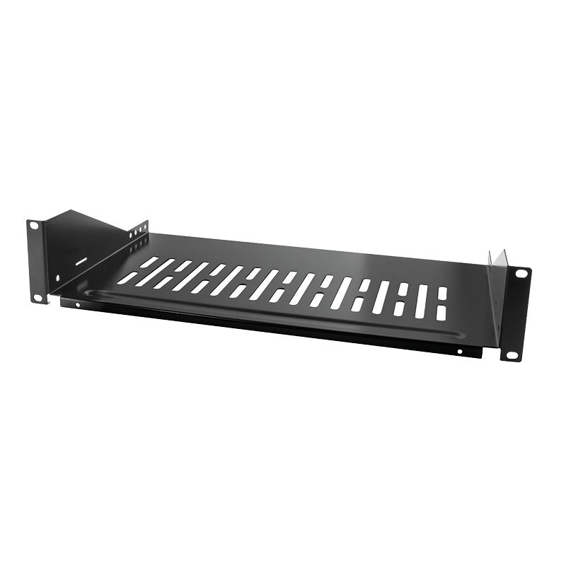 Logilink 19 Fachboden Befestigung vorne T=400mm, schwarz