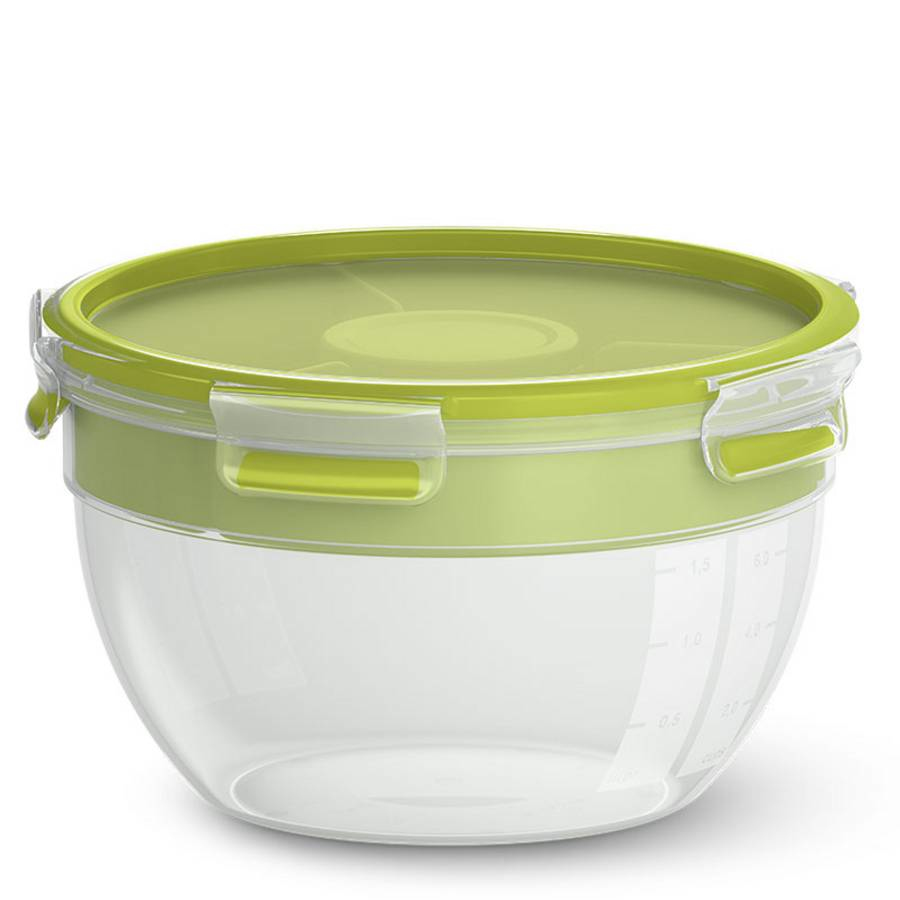 emsa Frischhaltedose CLIP & GO XL 12,7 cm hoch grün 2,6 l, 1 St.
