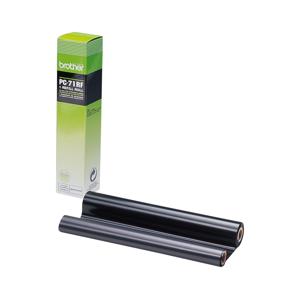 brother PC-71RF schwarz Thermo-Druckfolie, 1 Rolle
