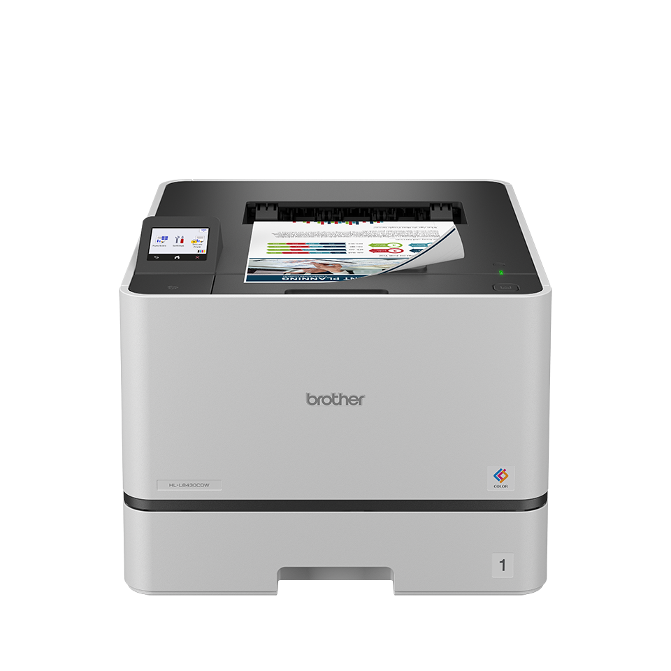 BROTHER HL-L8430CDW Color Singlefunction Printer 31ppm Wi-Fi NFC F+ BSI