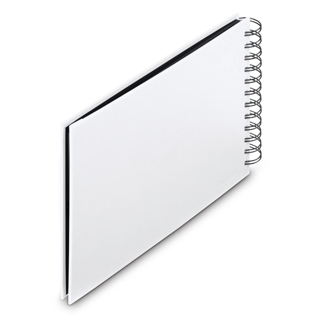 hama Fotoalbum Fine Art neutral 24,0 x 17,0 cm, 50 schwarze Seiten