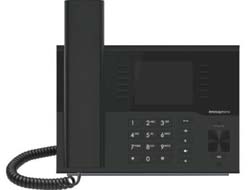 IP222 IP TELEPHONE BLACK POE POWER SUPPLY OPTIONAL