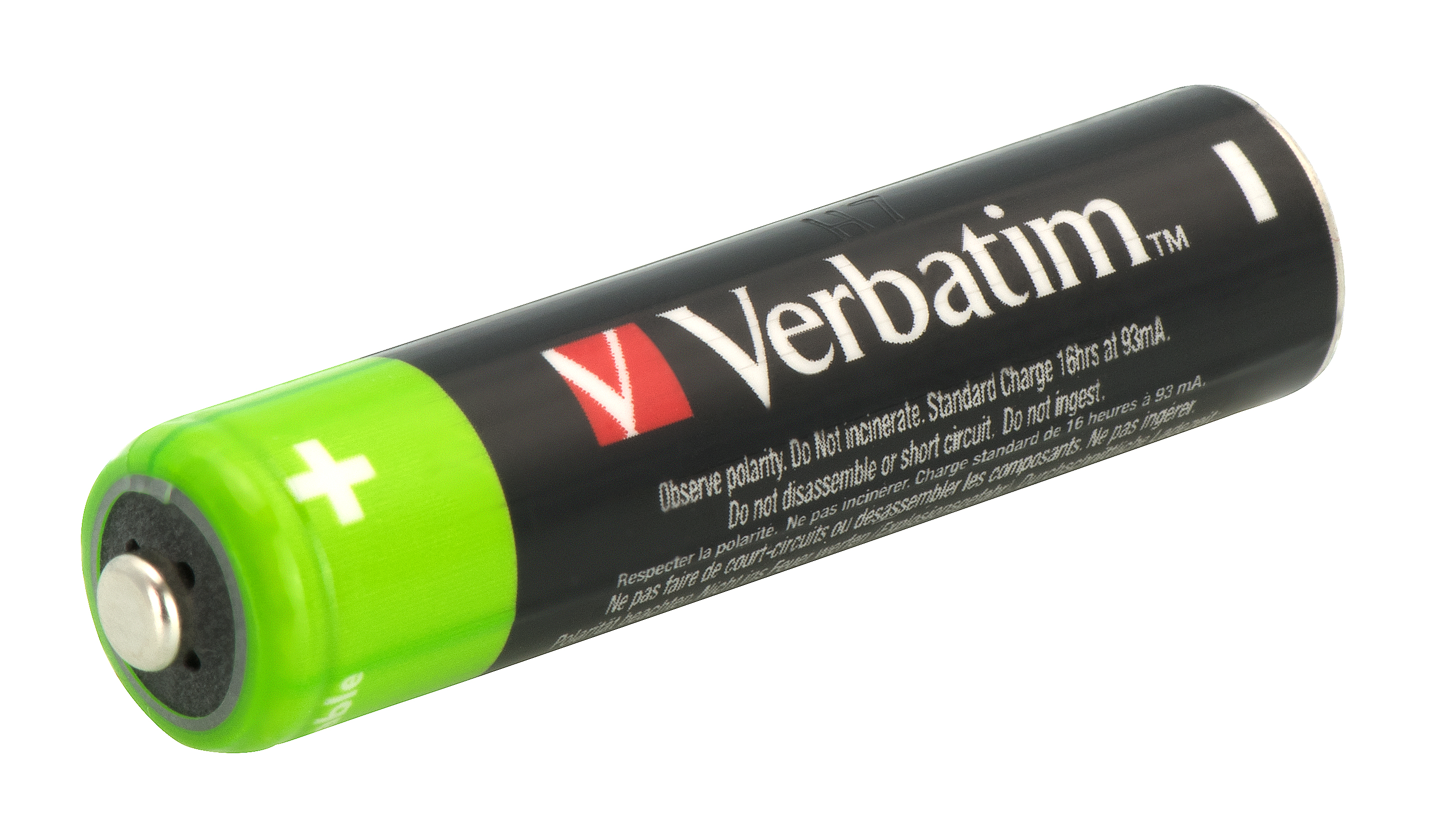 Verbatim RECHARGEABLE BATTERY AAA 4 PACK / HR03