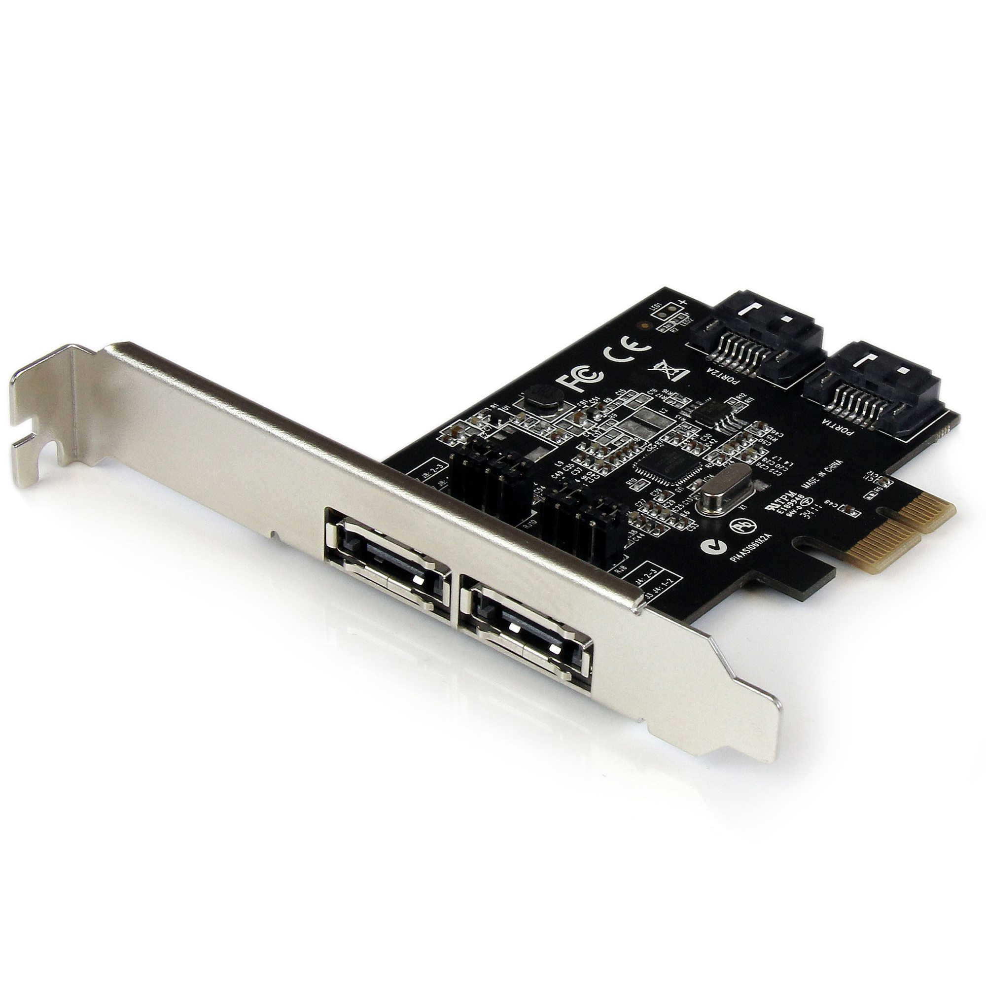 STARTECH.COM 2 Port SATA III PCI Express Schnittstellenkarte - 2 Port Serial-ATA 6GB/s PCIe Karte