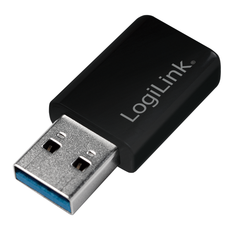 Logilink Adapter USB 3.0 1200 MBit/s 11a Dual Band schwarz