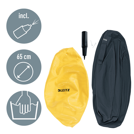 LEITZ Ergo Cosy Sitzball grau 65,0 cm