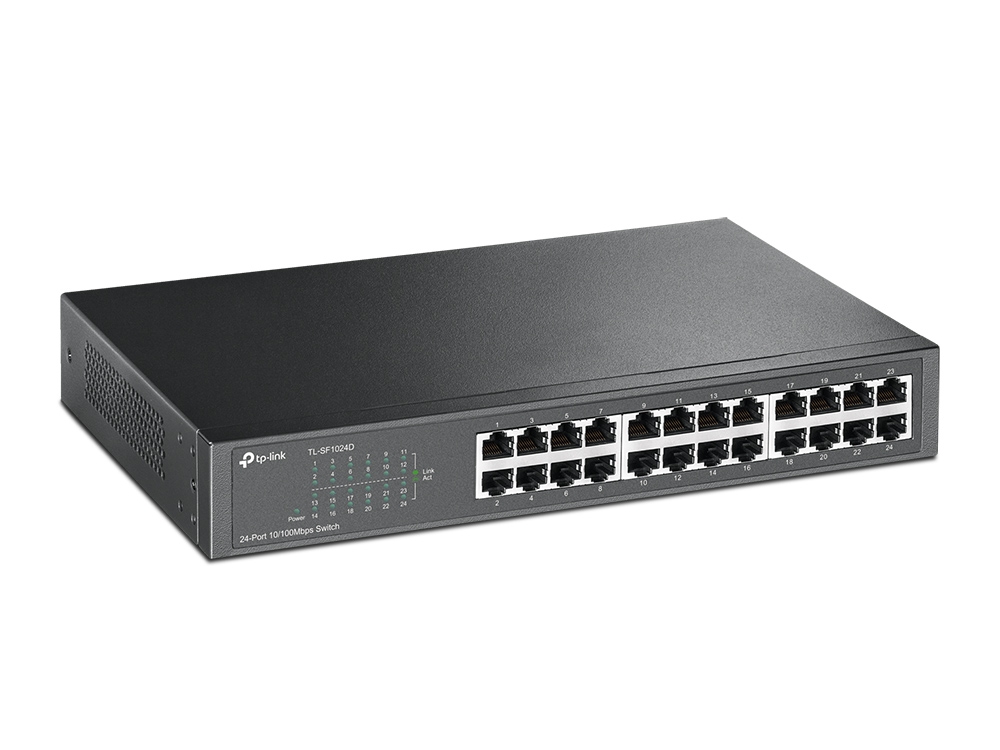 TL-SF1024D V2 24PORT-10/100MBPS SWITCH 24 10/100MBPS-RJ45-PORTS